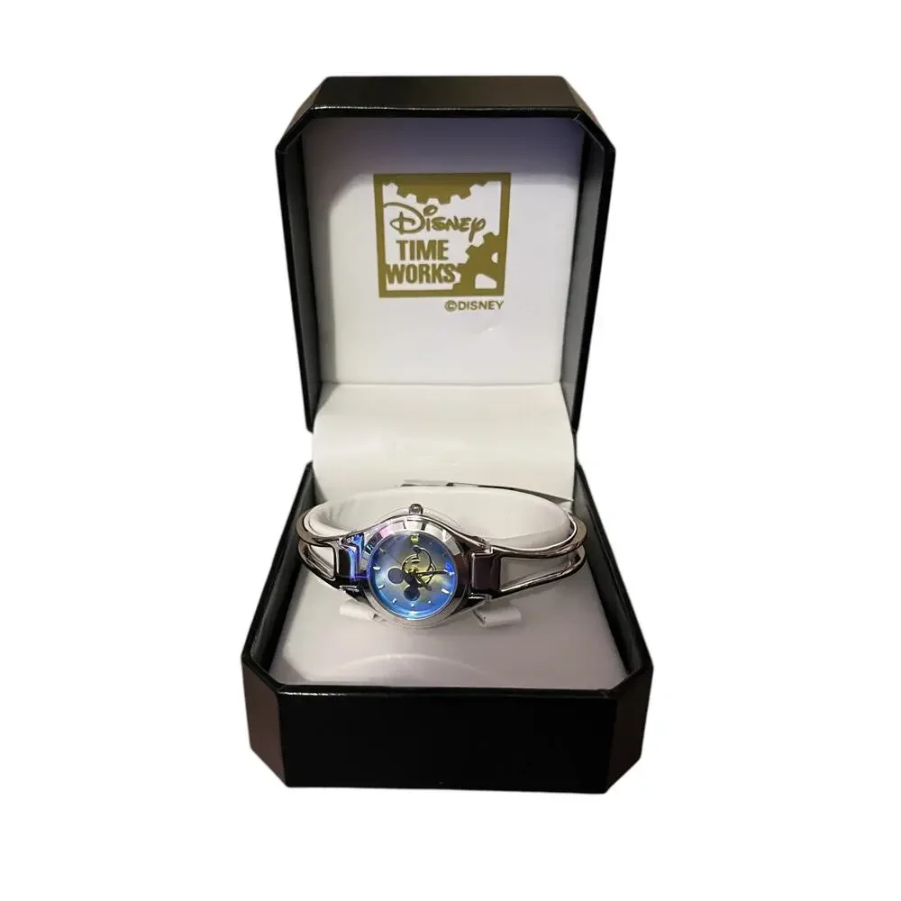 Disney NEW IN BOX! Vintage‎ Time Works Bangle Watch